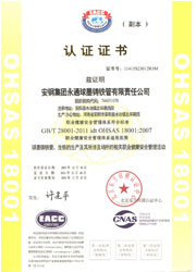 職業健康安全管理體系