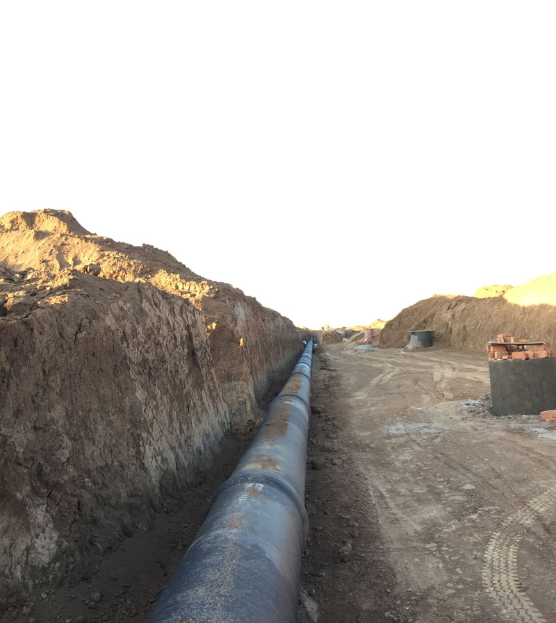 臨潼渭北工業區供水管網DN600