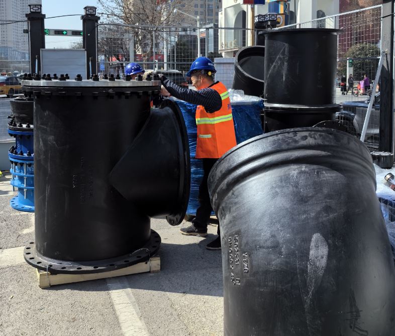 渭南市中心城區再生水利用管網工程加緊建設